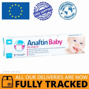 Anaftin Baby Teething Gel 10 ml — Made in Germany by Berlin Chemie — Free Delivery