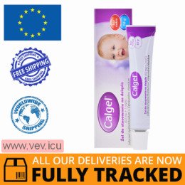 Calgel, gel for use on gums for children from 3 months 10g  — Made in Poland — Free Delivery