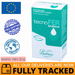 TecnoFer Children's oral drops 30 ml — Made in Itay — Free Delivery