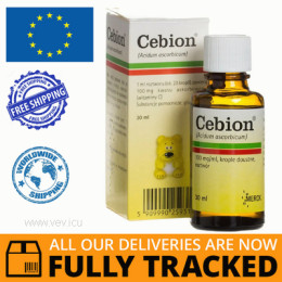 CEBION 0,1G/1ML 30ML DROPS — MADE IN GERMANY- FREE SHIPPING