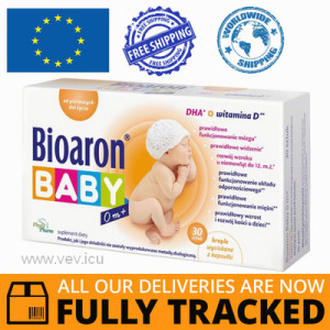 BIOARON BABY 0M + 30 CAPS - MADE IN POLAND - FREE SHIPPING 