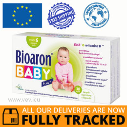 BIOARON BABY 6M + 30 CAPS - MADE IN POLAND - FREE SHIPPING 