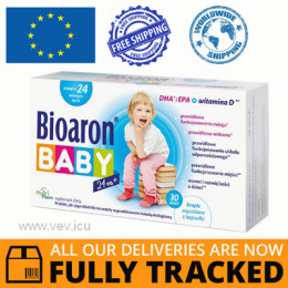 BIOARON BABY 24M + FOR CHILDREN TWIST-OFF 30 CAPS - MADE IN POLAND - FREE SHIPPING 