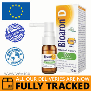 Bioaron D spray 1000IU 10ml — Made in Poland — Free Delivery