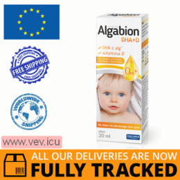 Algabion DHA + D, for children from the first day of life, 20 ml — Made in Poland — Free Delivery