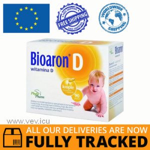 Bioaron Vitamin D 400IU 90 capsules — Made in Poland — Free Delivery