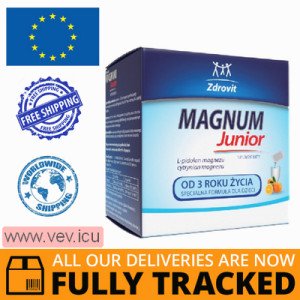 Magnum Junior, for children from 3 years old, 20 sachets — Made in Poland — Free Delivery