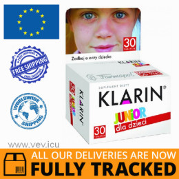 Klarin Junior, for children from 6 years, 30 tablets — Made in Poland — Free Delivery Klarin Junior, for children from 6 years, 30 tablets — Made in Poland — Free Delivery