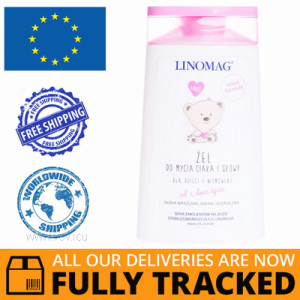 LINOMAG WASHING GEL FROM THE FIRST DAYS OF LIFE 200ML - MADE IN POLAND - FREE SHIPPING