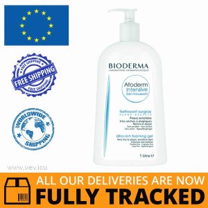 BIODERMA ATODERM INTENSIVE CLEANSING AND OILING GEL 1000ML - MADE IN POLAND - FREE SHIPPING