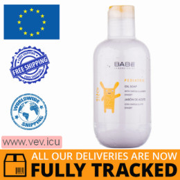 Babe Laboratorios Pediatric Oil Soap 200ml — Made in Spain — Free Delivery