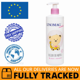 LINOMAG BABY OIL FOR CHILDREN AND BABIES 400ML — MADE IN POLAND — FREE SHIPPING LINOMAG BABY OIL FOR CHILDREN AND BABIES 400ML — MADE IN POLAND — FREE SHIPPING