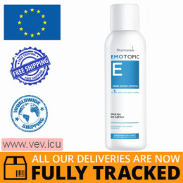 Pharmaceris E Emotopic, bath emulsion from 1 day of age, dry and atopic skin, 400 ml — Made in Poland — Free Delivery