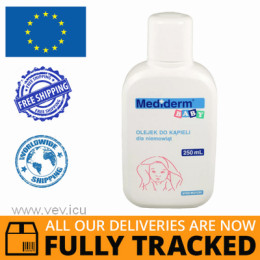 MEDIDERM BABY, BABY BATH OIL, 250 ML - MADE IN POLAND - FREE SHIPPING MEDIDERM BABY, BABY BATH OIL, 250 ML - MADE IN POLAND - FREE SHIPPING