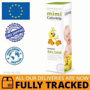 CutisHelp Mimi, hemp body lotion, from 1 day of life, 200ml — Made in Poland — Free Delivery