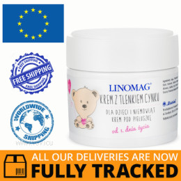 LINOMAG CREAM WITH ZINC OXIDE 50ML — MADE IN POLAND — FREE SHIPPING