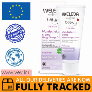 Weleda Nappy Change Cream, Weisse Malve 50 ml — Made in Germany — Free Delivery