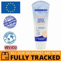 Sanosan Baby, сream for diaper rash with panthenol 100ml — Made in Germany — Free Delivery