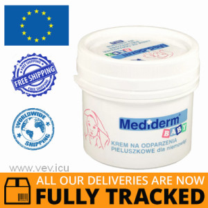 MEDIDERM BABY, DIAPER RASH CREAM FOR INFANTS FROM 1 MONTH, 125G - MADE IN POLAND - FREE SHIPPING
