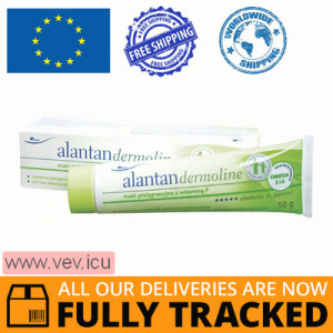 Alantan Dermoline, care ointment with vitamin F, skin of the diaper area, 50 g — Made in Poland — Free Delivery