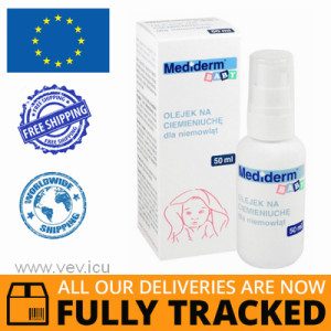 MEDIDERM BABY, OIL FOR CRADLE CAP FOR BABIES, 50 ML - MADE IN POLAND - FREE SHIPPING