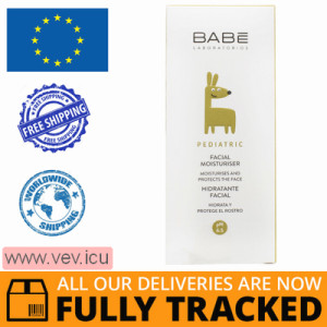 Babe Laboratorios Pediatric Facial Moisturiser, 50ml — Made in Spain — Free Delivery