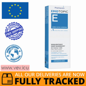 Pharmaceris E Emotopic, emollient barrier cream for face and body from 1 day of age, dry and atopic skin, 75 ml — Made in Poland — Free Delivery