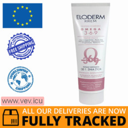 Eloderm, Moisturizing Cream, From 1 Day Of Life, 75 ml — Made in Poland by Polpharma — Free Delivery