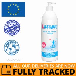 LATOPIC FACE AND BODY CREAM 500ML — MADE IN POLAND — FREE SHIPPING