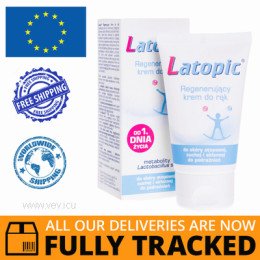 LATOPIC REGENERATING HAND CREAM 50ML — MADE IN POLAND — FREE SHIPPING
