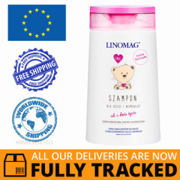 LINOMAG SHAMPOO FOR CHILDREN AND BABIES 200ML — MADE IN POLAND — FREE SHIPPING