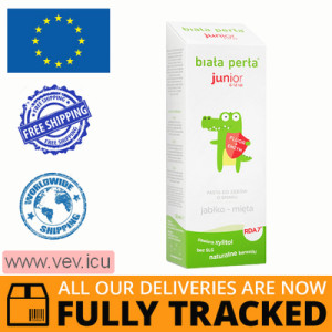 Biała Perła Junior, toothpaste from 6 to 12 years old, 50 ml — Made in Poland — Free Delivery Biała Perła Junior, toothpaste from 6 to 12 years old, 50 ml — Made in Poland — Free Delivery