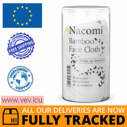 Nacomi Bamboo Makeup Removal Cloth, 1 pc — Made in Poland — Free Delivery