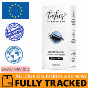 Lashes Booster serum for eyelash growth stimulating 3ml — Made in Poland — Free Delivery