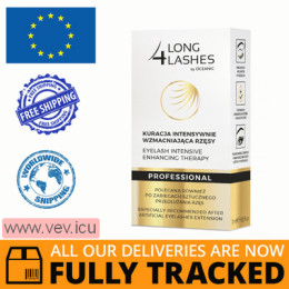 Long 4 Lashes Professional lashes intensively strengthening treatment 3 ml — Made in Poland — Free Delivery