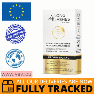 Long 4 Lashes Professional lashes intensively strengthening treatment 3 ml — Made in Poland — Free Delivery