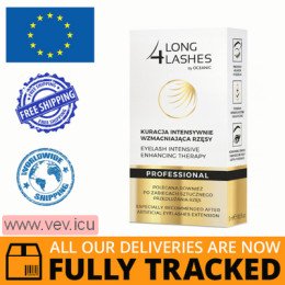Long 4 Lashes Professional lashes intensively strengthening treatment 3 ml — Made in Poland — Free Delivery