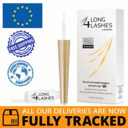 LONG 4 LASHES, EYELASH SERUM 3ML - MADE IN POLAND - FREE SHIPPING