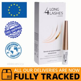 LONG 4 LASHES, EYEBROWS SERUM 3ML - MADE IN POLAND - FREE SHIPPING