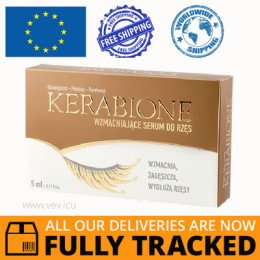 KERABIONE STRENGTHENING  EYELASH SERUM 5ML - MADE IN POLAND - FREE SHIPPING