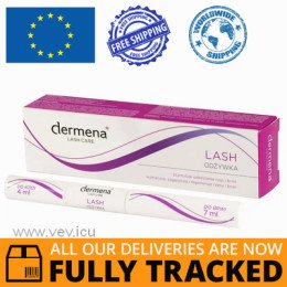 DERMENA LASH EYELASH AND EYEBROW SERUM, 11 ML - MADE IN POLAND - FREE SHIPPING 