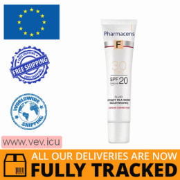 Pharmaceris F Capillar-Collection, coverage fluid for couperose skin SPF20, No. 30, opal, 30 ml — Made in Poland — Free Delivery