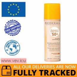 Bioderma Photoderm Nude Touch Mineral foundation dark shade SPF50 + 40ml — Made in Poland — Free Delivery