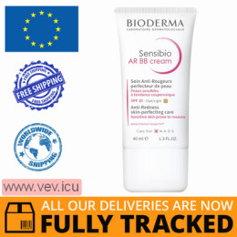Bioderma Sensibio AR, BB cream for skin with vascular problems SPF30, 40 ml — Made in Poland — Free Delivery
