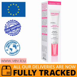 Topicrem Hydra+ Soin Eclat Contour des Yeux 15 ml — Made in France — Free Delivery