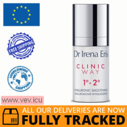 Dr Irena Eris Clinic Way 1 + 2, Eye Dermocream reducing symptoms of fatigue, 15 ml — Made in Poland — Free Delivery