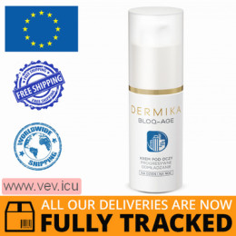 Dermika Bloq-Age, Progressive Rejuvenation, Eye Cream, Day and Night, 15 ml — Made in Poland — Free Delivery  
