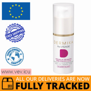 Dermika Re.VISAGE 30+ / 40+, Brightening and moisturizing cream-gel around the eyes 15ml  — Made in Poland — Free Delivery  