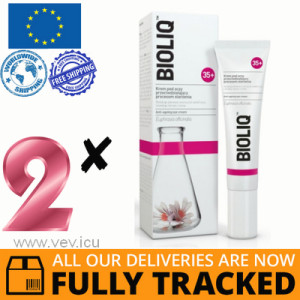 2 x BIOLIQ 35+ ANTI-AGING EYE CREAM 15ML — MADE IN POLAND — FREE SHIPPING