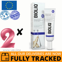 2 x BIOLIQ 55+, INTENSIVE LIFTING CREAM FOR THE SKIN OF THE EYES, LIPS, NECK AND DECOLLETE, 30 ML — MADE IN POLAND — FREE SHIPPING